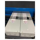 (2)- UNUSED EATON CIRCUIT BREAKER ENCLOSURES