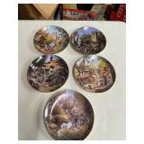 ASSORTED ROBERT HERSEY DECORATIVE PLATES