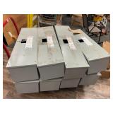 (8)- EATON CIRCUIT BREAKER ENCLOSURES