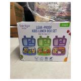 (3)- BENTGO KIDS LUNCH BOX SET