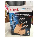 T-FAL KITCHEN KNIFE SET WITH BLOCK
