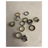 ASSORTED RINGS