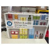 KITCHEN AND PANTRY STORAGE BINS