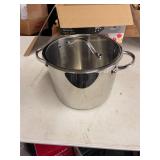 TRAMONTINA 8QT STAINLESS STEEL STOCK POT WITH LID