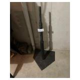 baseball or softball batting tee