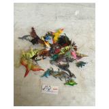 Plastic dinosaur lot