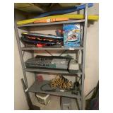Heavy duty steel shelf
