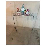 Gnome stocking hanger