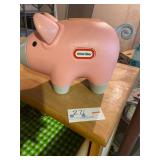 Little Tikes pink piggy bank