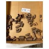 Copper brass fitting lot