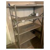 Heavy duty steel shelf unit