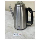 GE ELECTRIC COFFEE PERCOLATOR