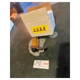 Pack of four cowboy boot Christmas ornament