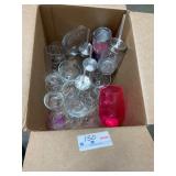 Lot of glassware