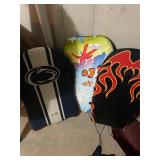 Lot of boogie boards, Penn State