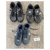 Lot of youth, baseball softball cleats