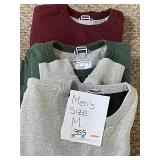 3 men's medium champion sweatshirts