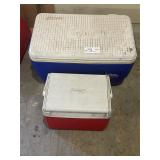 2 igloo coolers