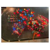 Large lot of working Christmas lights