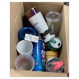 Box of travel mugs