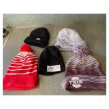Lot of knit hats