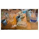 Lot of glassware