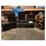 Zenith surround sound amplifier speakers