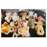 Large lot of Easter plush