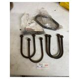 Heavy duty, U-bolts