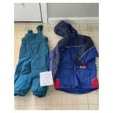 boy's Sizes 4-5 Snow bib pants coat