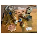 Lot of nautical decorations