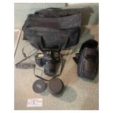 Canon 35 mm camera with Zoom lenses