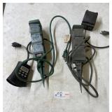 Outdoor power steak extension cords