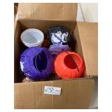 Lot of Halloween decorations