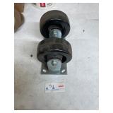 5' heavy duty casters