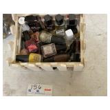 Basket of nail polish