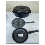 Roasting pan frying pan  lot