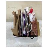Lot of Christmas gift bags and boxes