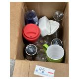 Box of glassware