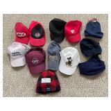 Baseball and knit Hats lot