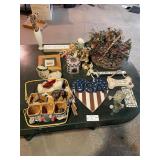 Lots of primitive home decor