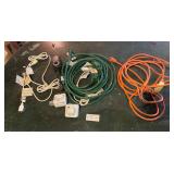 Extension cords and timer lot