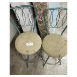 Older swivel barstool chairs