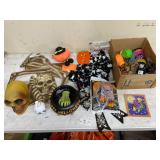 Lot of Halloween decorations