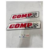Lot of 2 comp cam tool box stickers