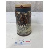 Budweiser Clydesdales beer Stein
