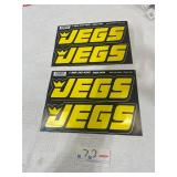 Lot of 2 Jegs tool box stickers