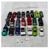 Lot of 23 164 scale diecast cars
