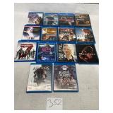 Blu ray action, adventure, horror, movie lot