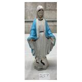 Concrete statue, Blessed mother Mary
